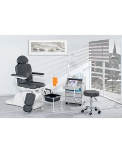 Rodoluxe  Fußpflegekabine 3 Motoren, grau