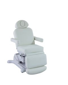 Kosmetikliege Wolkentraum inkl. Heizung und Memory, 4 motor praxisweiß