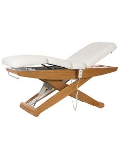 STYX Massageliege, 3-motorig, weiß