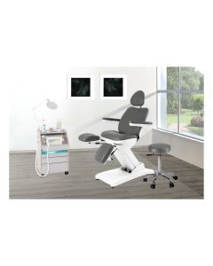 EMIL Fußpflegekabine 3 Motoren, grau