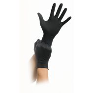 Handschuhe Nitril SCHWARZ puderfrei 100 Stk, verschiedene Größen