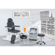 Rodoluxe  Fußpflegekabine 3 Motoren, grau