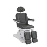 Fußpflegeliege Rodolux 3 Motoren, grau