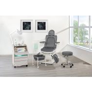 ARIDA Fußpflegekabine 3 Motoren, grau