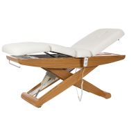 STYX Massageliege, 3-motorig, weiß