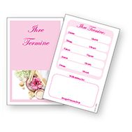Terminkarte "Blume",100 Stk