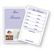 Terminkarte "Wellness",100 Stk