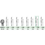 11 RS 021 Stahlfräser 2 Stk., rostsicher