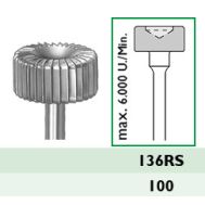 136 RS 100 Stahlfräser, rostsicher