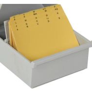 Register für Karteikasten A5, quer