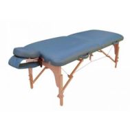 mobile Massageliege Balance pro blaugrau