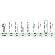 1 RS 018 Stahlfräser 2 Stk., rostsicher 