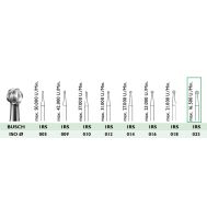1 RS 023 Stahlfräser 2 Stk., rostsicher