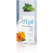 Enthaarungsstreifen Körper GRÜNER TEE / CALENDULA 20  Stk.