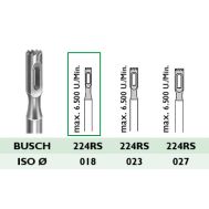 224 RS 018 Hohlfräser für Hühneraugen, rostsicher