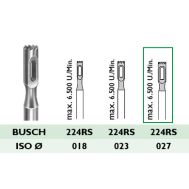 224 RS 027 Hohlfräser für Hühneraugen, rostsicher