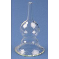 Glasventuse, Glasventouse rund ø 40 mm für Schlauch
