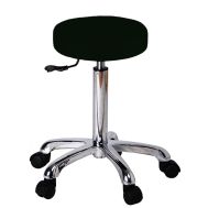 Rollhocker Joe de luxe, schwarz