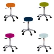 Rollhocker Joe de luxe,  verschiedene Farben