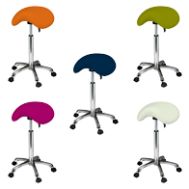 Sattelsitz-Hocker "Pony de luxe", 24 Farben möglich