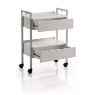 DUO DE LUXE  Gerätewagen/2 Schubladen/Lupenhalterung