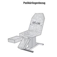 Fußpflegeliegenbezug, Pediküreliegenbezug 3tgl., 16 verschiedene Farben