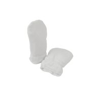 Handschuhe Frottee universal, 1 Paar weiß