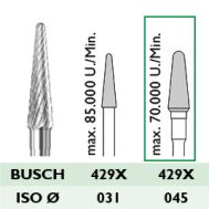 429 X 045 Hartmetallfräser, mittel