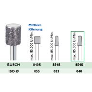 854 S 040 Diamantschleifer, Side Grip mittlere Körnung