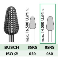85 RS 060 Stahlfräser 2 Stk., rostsicher