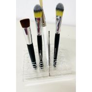 Pinselständer Pinzettenhalter 24 Löcher aus Acryl