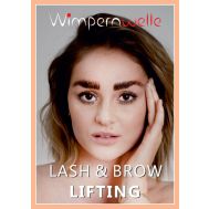 Wimpernlifting LASH & BROW Poster A2 Wimpernwelle