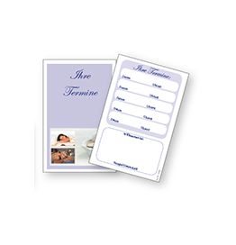 Terminkarte "Wellness",100 Stk