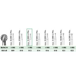 11 RS 012 Stahlfräser 2 Stk., rostsicher