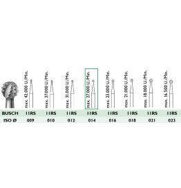 11 RS 014 Stahlfräser 2 Stk., rostsicher