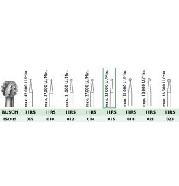 11 RS 016 Stahlfräser 2 Stk., rostsicher