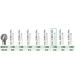 11 RS 018 Stahlfräser 2 Stk., rostsicher