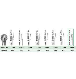 11 RS 023 Stahlfräser 2 Stk., rostsicher