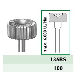 136 RS 100 Stahlfräser, rostsicher