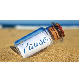 Gutschein, Gutscheine, "Pause", 25 Stk