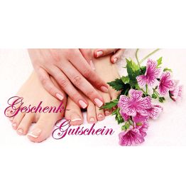 Gutschein, Gutscheine, "Hand & Fuß", 25 Stk