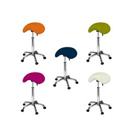 Sattelsitz-Hocker "Pony de luxe", 24 Farben möglich
