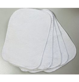 Kompressentuch Nano 5 Stk., weiss