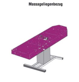 Massageliegenbezug VELOUR, 8 verschiedene Farben