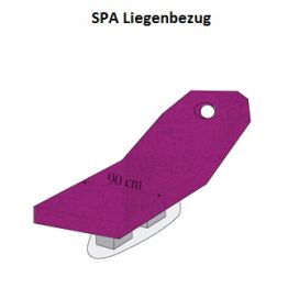 SPA-Liegenbezug mit Nasenloch VELOUR, 8 verschiedene Farben