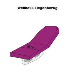 Wellnessliegenbezug VELOUR, 8 verschiedene Farben