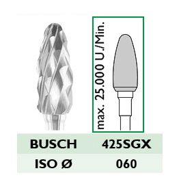 425 SGX 060 Hartmetallfräser, sehr grob