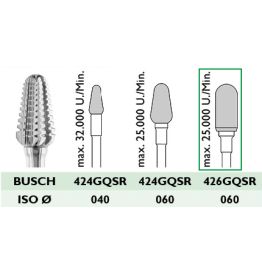 426 GQSR 060 Hartmetallfräser, supergrob