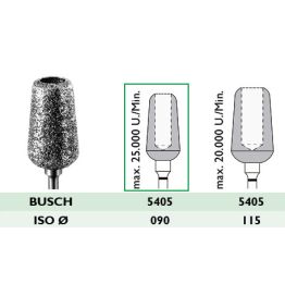 5405 / 090 Diamantschleifer, Hohlschleifer
