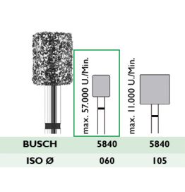 5840 / 060 Diamantschleifer, super grobe Körnung